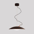 אורטה ORTA עגול תליה 45 סמ' LED 40W שחור+זהב אדום