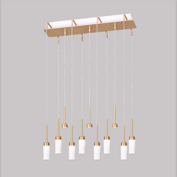 מורנו MORANO תליה 80*28 סמ' LED 55W זהב/ פליז