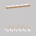 מורנו MORANO תליה 100*30 סמ' LED 85W זהב/ פליז