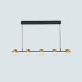 וולטרה VOLTERA מנורת תליה 120 סמ' 30W LED U/D שחור /זהב פליז