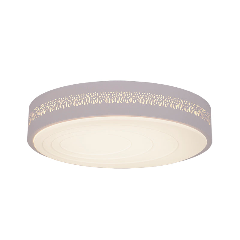 צמוד תקרה LACE עגול קוטר 55 סמ' 42W LED