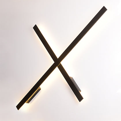 לירי זרוע קיר בודד LED 40W בינוני 1.36 מטר שחור