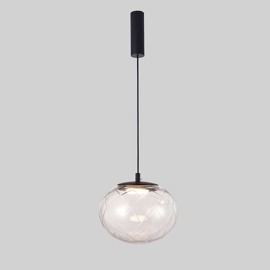 פראטו כדור PRATO תליה 15 קטן 8W LED שחור