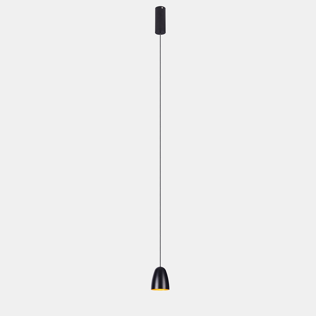 טיבולי תליה עגול קוטר 7.6 LED 7W שחור