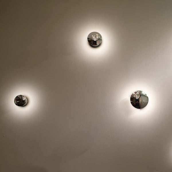 לארה LARA כיפה קיר קוטר 10 4W LED כרום